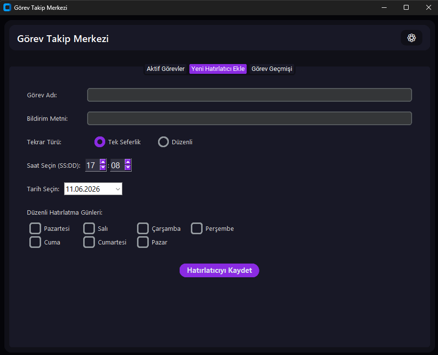 Desktop Task & Reminder App 1