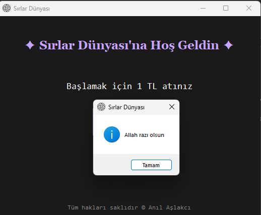 Sırlar Dünyası (Mystery World) 2