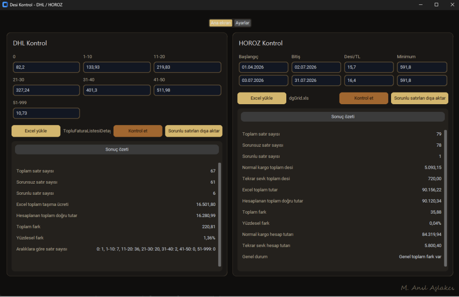 Cargo Invoice Verification Tool 2