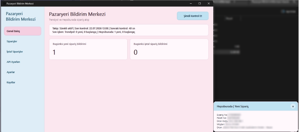 In-Transit Order Cancellation Tracker overview screen
