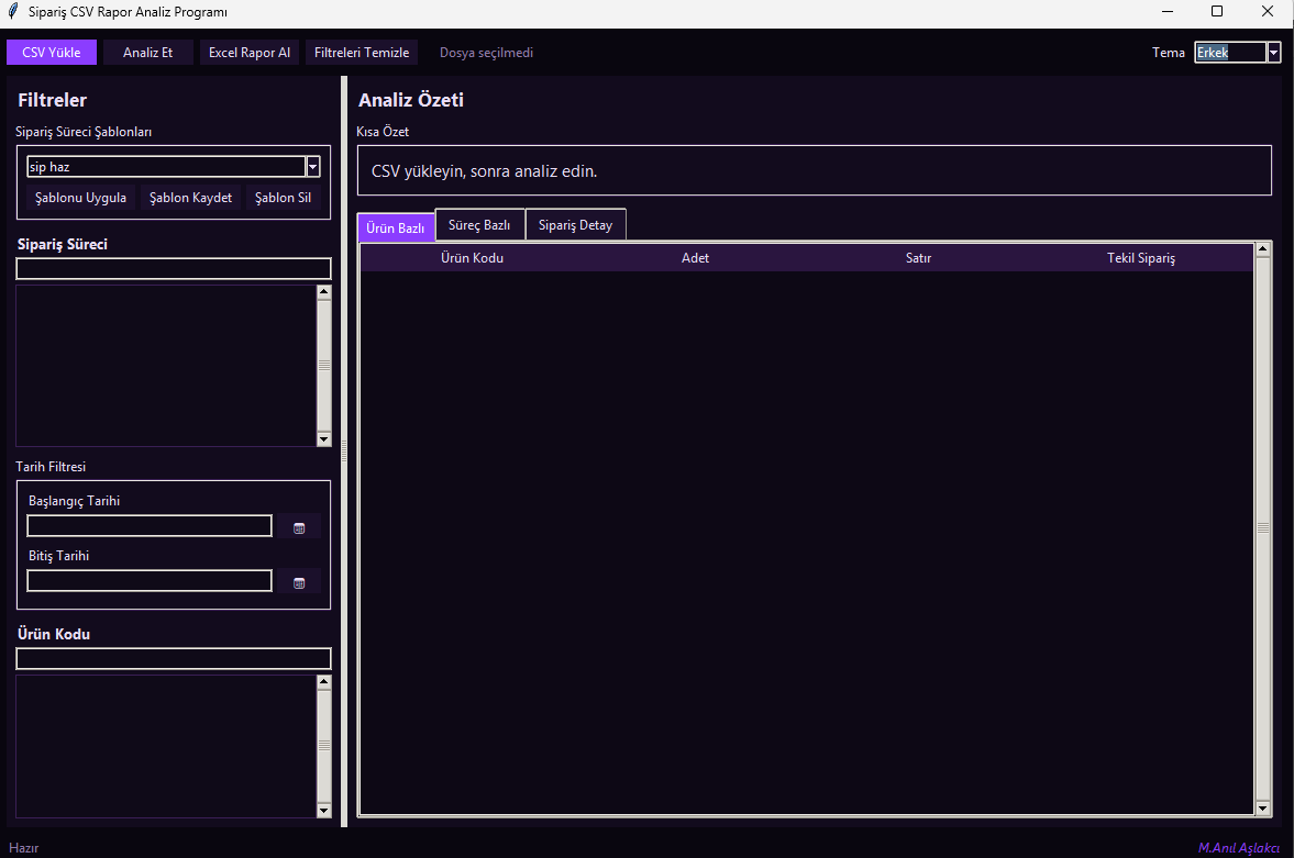 T-Soft Order Analysis Tool 2