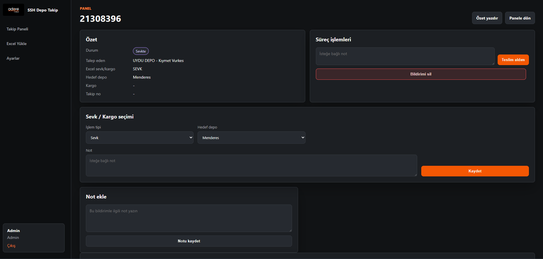 After-Sales Warehouse Tracking and Shipment Workflow App 3